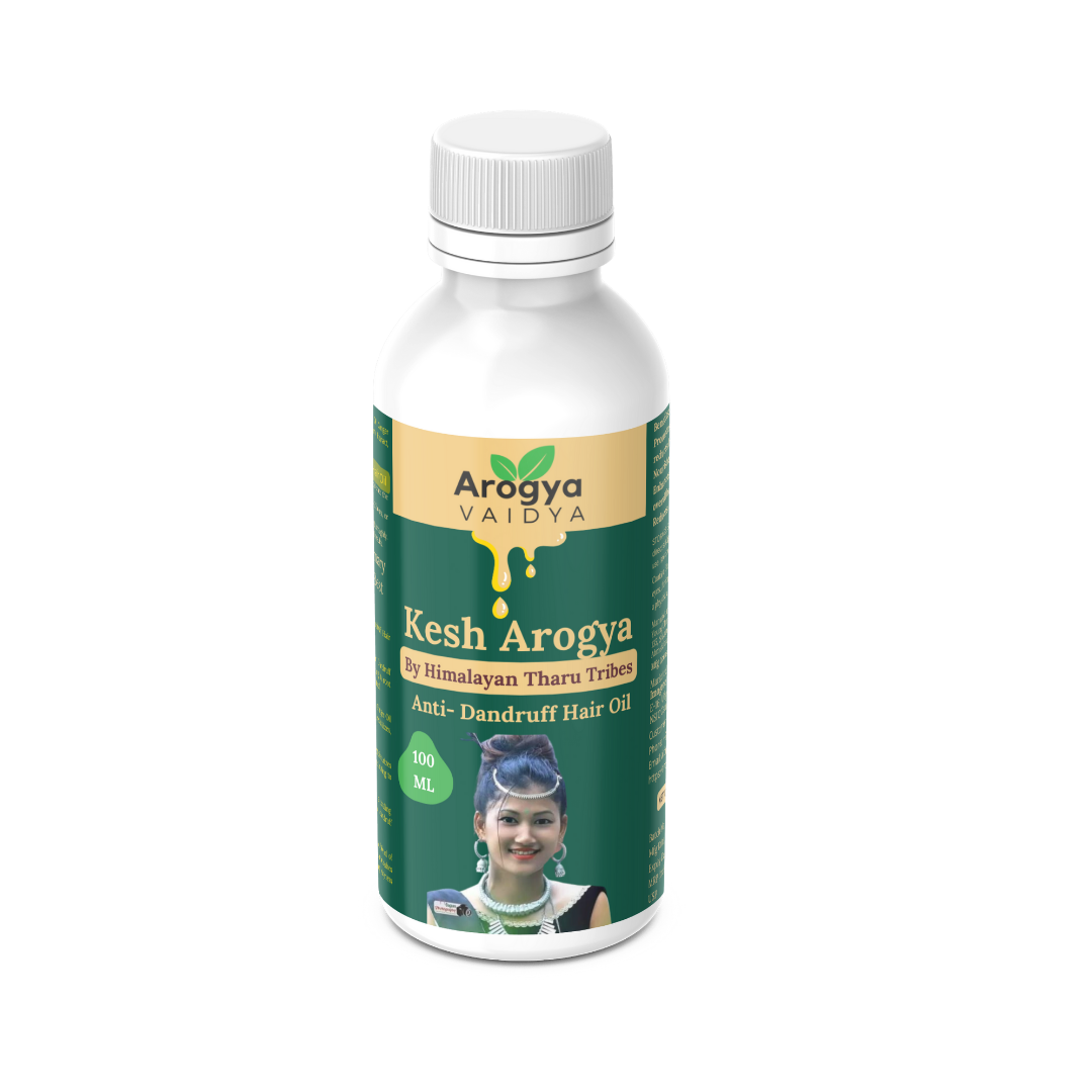 Arogya Vaidya Anti-Dandruff Hair Oil|Enriched with Rosemary Oil & Tea Tree Oil | Best for Men & Women | 100 ML