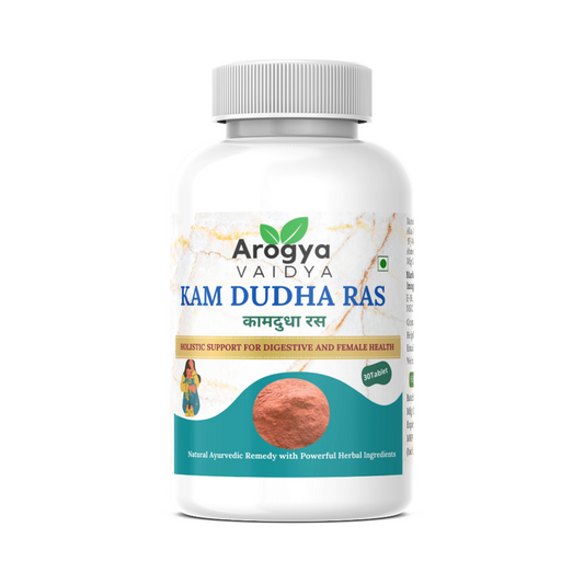 "Kam Dudha Ras – Your Holistic Solution for Digestive & Female Health"
"Powerful Ayurvedic Formula for Lasting Relief and Wellness"