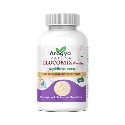 GlucoMix – Royal Ayurvedic Blend for Diabetes & Sugar Control