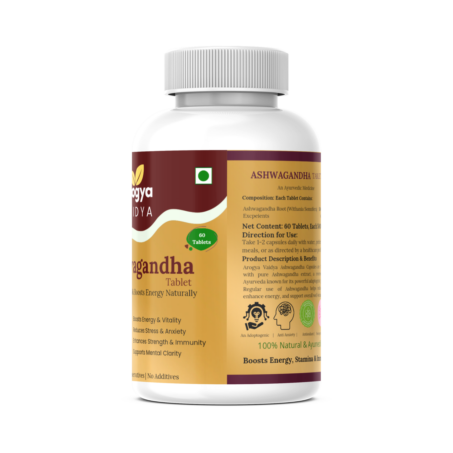 Ashwagandha Tablets - 500 mg