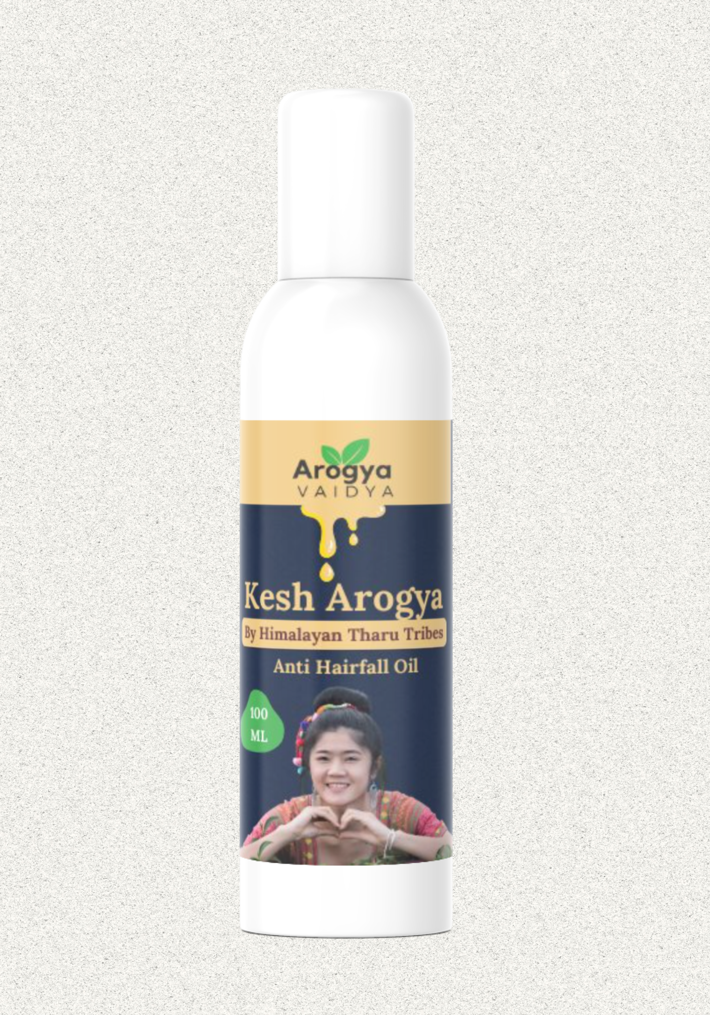 Arogya Vaidya Anti Hairfall Oil Buy1 Get1 Free| Enriched with Castor Oil & Shikakai Extract | Nourishes Scalp & Controls Hair Fall | 100 ML