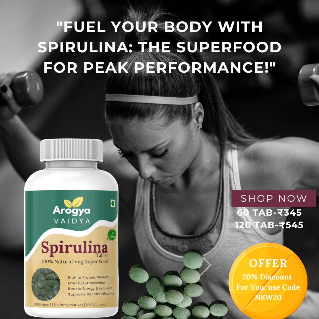 Spirulina Superfood Tablets – 500mg