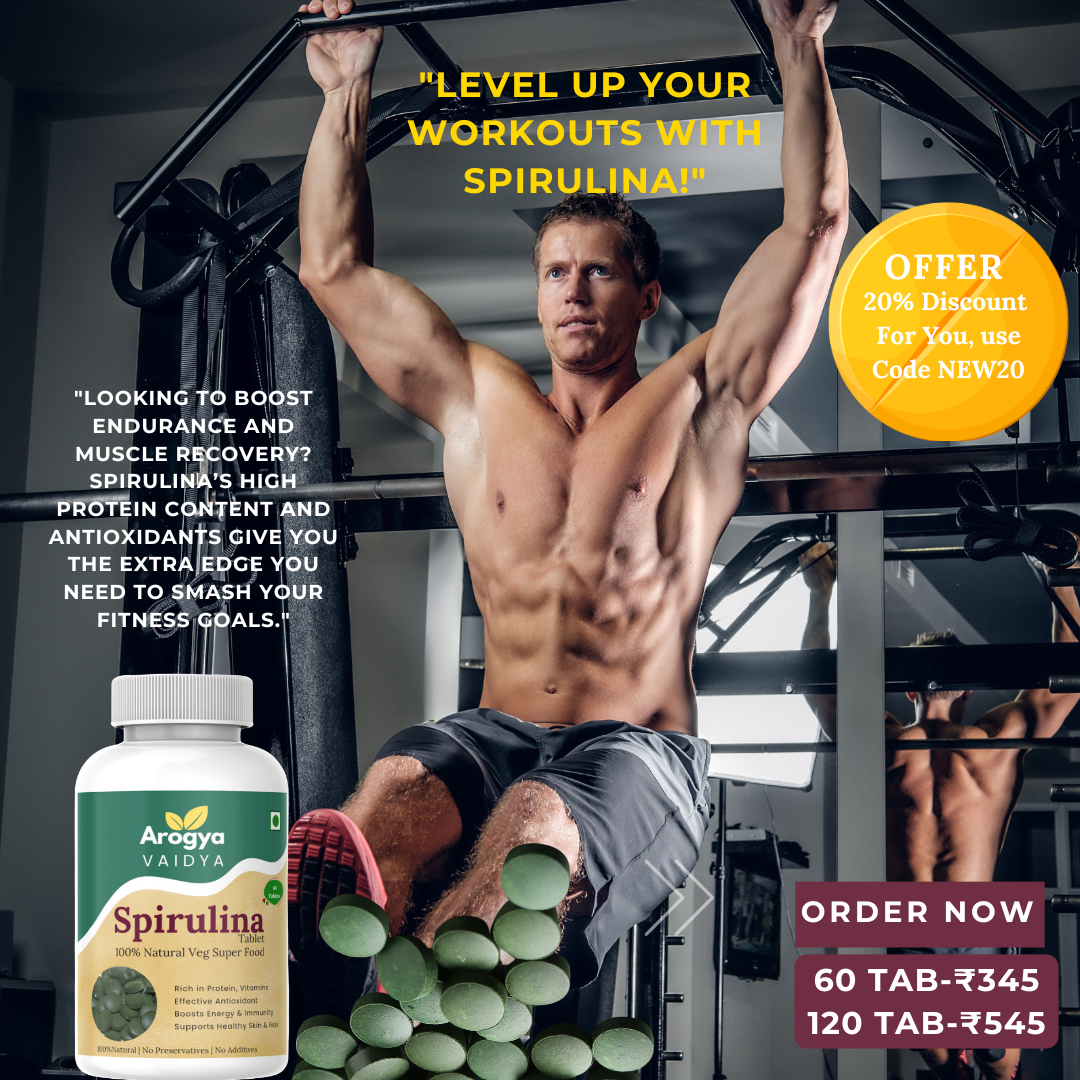 Spirulina Superfood Tablets – 500mg